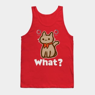 Cat Loading Brain Cells Tank Top